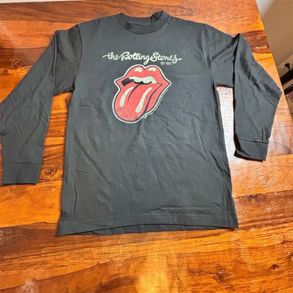 Rolling Stones Men's Graphic‎ T-Shirt Black Size M